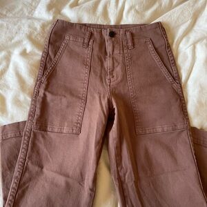 Everlane Organic Utility Pant Carob Brown